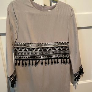 English Factory tasseled dress